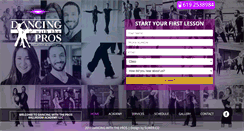 Desktop Screenshot of dancingwiththepros.net
